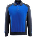 Mascot 50610-962-11010-S Magdeburg Polo Sweatshirt, maat S, blauw