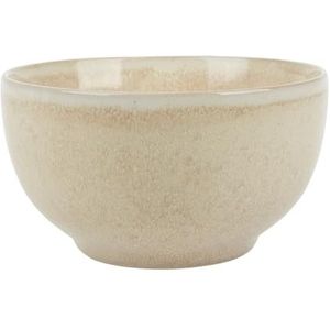 GENEVIEVE LETHU 535335 kom 60 cl steengoed – collectie NUANCIA – Ø 13,5 cm H 7,5 cm – kleur: crème