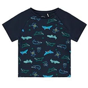 s.Oliver T-Shirt, Kurzarm T-Shirt, Manches Courtes Unisexe bébé, bleu, 80