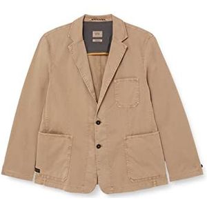 camel active 442175/8i20 casual blazer, hout, 56 heren, hout, 56, Hout