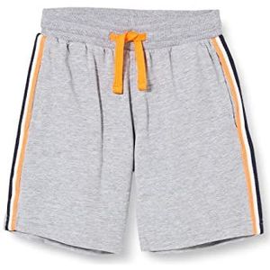 CMP Stretch shorts voor jongens met elastisch logo, GRIGIO MEL