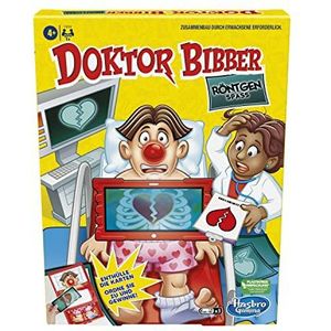 Hasbro Gaming Doktor Bibber Röntgen gezelschapsspel voor kinderen vanaf 4 jaar