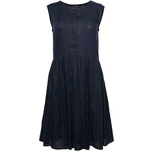 Superdry Gestructureerde jurk voor dames, Eclipse Navy