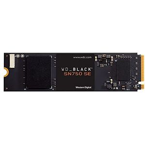 WD_BLACK SN750 SE 500GB PCIe Gen4 NVMe SSD harde schijf met leessnelheid tot 3600 MB/s