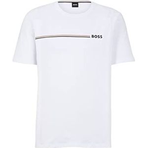 BOSS Urban T-shirt Rn pyjamatop voor heren, wit 100