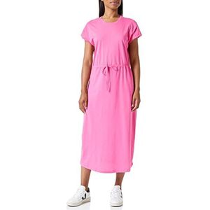 ONLY Onlmay S/S Midi Dress Box Jrs midi-jurk voor dames, Heet Roze.