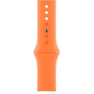 Apple Horlogeband, sportarmband, 45 mm, helder oranje, eenheidsmaat