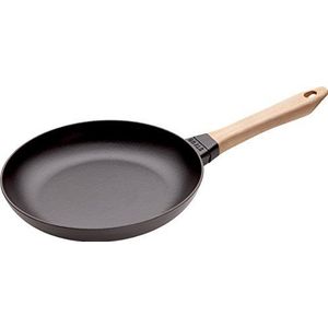 STAUB Gietijzeren pan, Ø 26 cm, mat zwart