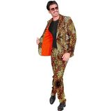 Widmann - Costume de fête tendance, motif léopard, veste et pantalon, imprimé animal, costume d'animal