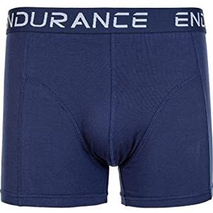 ENDURANCE Brighton boxershorts voor heren van ademend materiaal, Navy Blauw