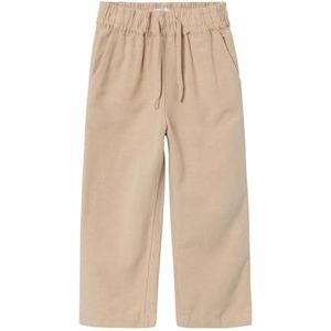 NAME IT Pantalon pour garçon, coupe ample, taupe, 86