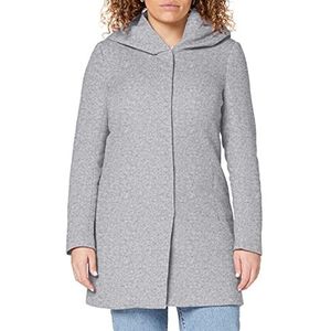Vero Moda VMDOFFY LS OPEN HOOD CARDIGAN GA NOOS dames Vest, Lichtgrijs melange., XS