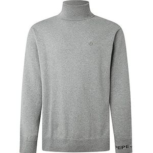 Pepe Jeans Andre Turtle Neck Long Sleeve Heren, 933grey Marl, XS, 933grey Marl