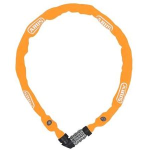 ABUS 1200 Web kettingslot - cijferslot van speciaal staal - ABUS veiligheidsniveau 2-60 cm - zwart/oranje