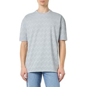 BOSS T- Shirt Homme, Light/Pastel Grey52, 3XL