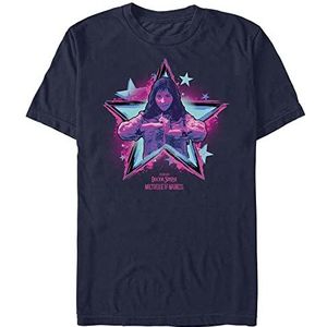 Marvel Unisex Doctor Strange in The Multiverse of Madness Pink and Blue Organic, Navy Blue, S, marineblauw
