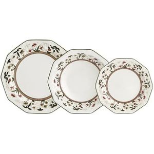 QUEEN'S ASSAM 12-delig keramisch tafelservies voor 4 personen