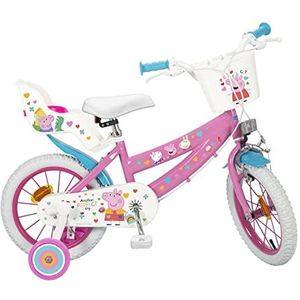 14 inch Peppa Pig roze fiets