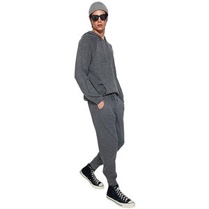 Trendyol Pantalon - Gris - Jogging, gris, XL