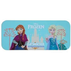 Lip Smacker Frozen Adventure Nail Polish Tin Set, Make-upcadeauset voor kinderen, inclusief kleurrijke veilige nagellak en Frozen-geïnspireerde nail art stickers voor je kinderprinses look