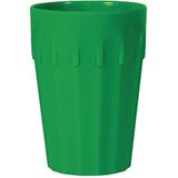 Olympia Kristallon beker van polycarbonaat, groen, 142 ml, 12 stuks