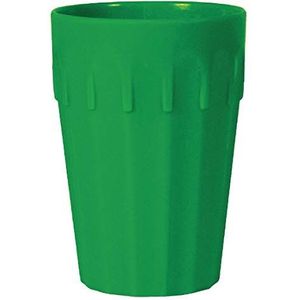 Olympia Kristallon beker van polycarbonaat, groen, 142 ml, 12 stuks