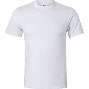 VELILLA 5010 T-shirt met korte mouwen, maat L, zwart, Wit.