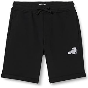 Replay Casual shorts voor jongens, 099 Blackboard
