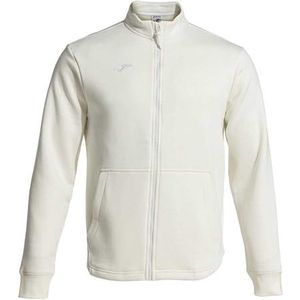 Joma - Sweat pour homme - Confort - Fermeture éclair, beige, M