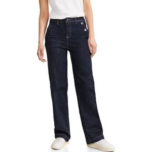 STREET ONE A377378 Jeansslip voor dames, Donker gewassen blauw