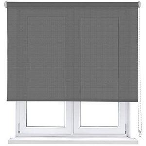 KAATEN Rolgordijn Screen 10% parel grijs 120 x 250 cm