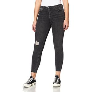 IPEKYOL Dames Jeans Slim Fit, grijs.