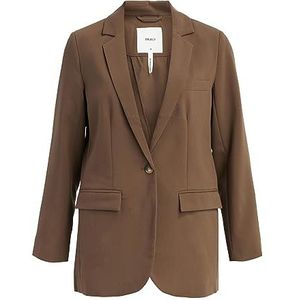 Object Objsigrid L/S Blazer Noos, bruin, 44 dames, bruin, 44, Bruin