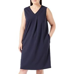 TRIANGLE Robe midi pour femme, bleu, 56