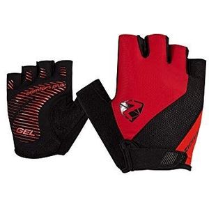 Ziener COLLBY, fiets, mountainbike, fietshandschoenen | korte vinger - ademend / dempend / antislip, heren, Red Pop, 8