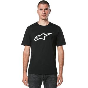 Alpinestars Ageless Csf Tee T-shirt voor heren (1 stuk), Zwart/Wit