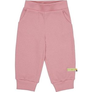 Loud + Proud Waffel, GOTS-Zertifiziert, Made in Germany Pantalon décontracté, Sorbet, 86/92 Fille