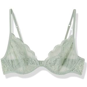 Only Onllow Lace Wire BH voor dames, lichtgroen, 75A, silt green, silt green, A, Silt Green