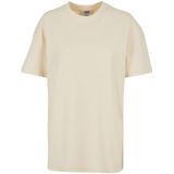 Urban Classics Oversized boyfriend T-shirt voor dames, T-shirt voor dames, Wit zand