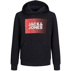 Jack & Jones Jjecorp Logo hoodie voor kinderen, zwart, 152, zwart.