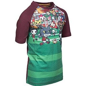 AS Roma Tokidoki T-shirt voor kinderen ronde hals groen T-shirt