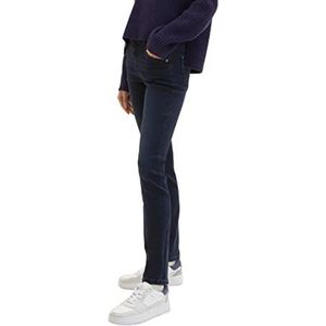 TOM TAILOR Alexa Slim Jeans voor dames, 10173 - Dark Stone Blue Black Denim