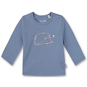 Sanetta T-shirt baby meisjes, korenbloem, 56, Blauw.