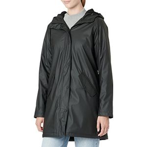 ONLY TALL Onlsally Raincoat Tall OTW Fn regenjas voor dames, Zwart - Details: zwarte beer