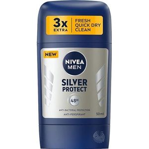 NIVEA Anti-transpirant, Stick Silver Protect, 50 ml