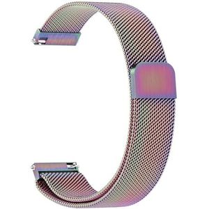 Amzpas Vervangende roestvrijstalen horlogeband - 22 mm, 20 mm, 19 mm, 18 mm - metaal - magneetsluiting - snelsluiting - voor dames en heren