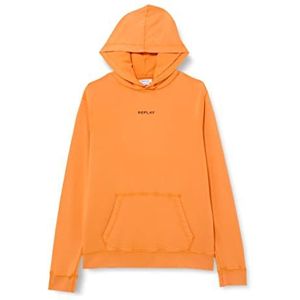 Replay hoodie voor, lichtoranje 445