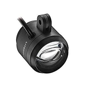 Litemove E-Bike SE-702 Waterdichte stroomkabel voor e-bike-koplamp, 1400 mm, zwart