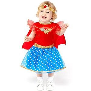amscan PKT 9906724 Wonder Woman kostuum voor meisjes, 6-12 maanden