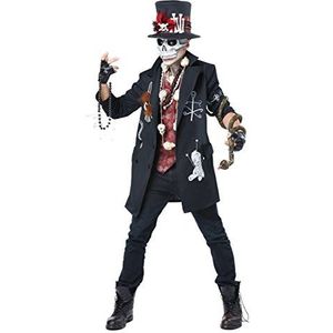 California Costumes 01401XL Voodoo Dude Horror kostuum volwassen maat meerkleurig XL